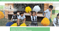 Desktop Screenshot of haydenchildcare.com